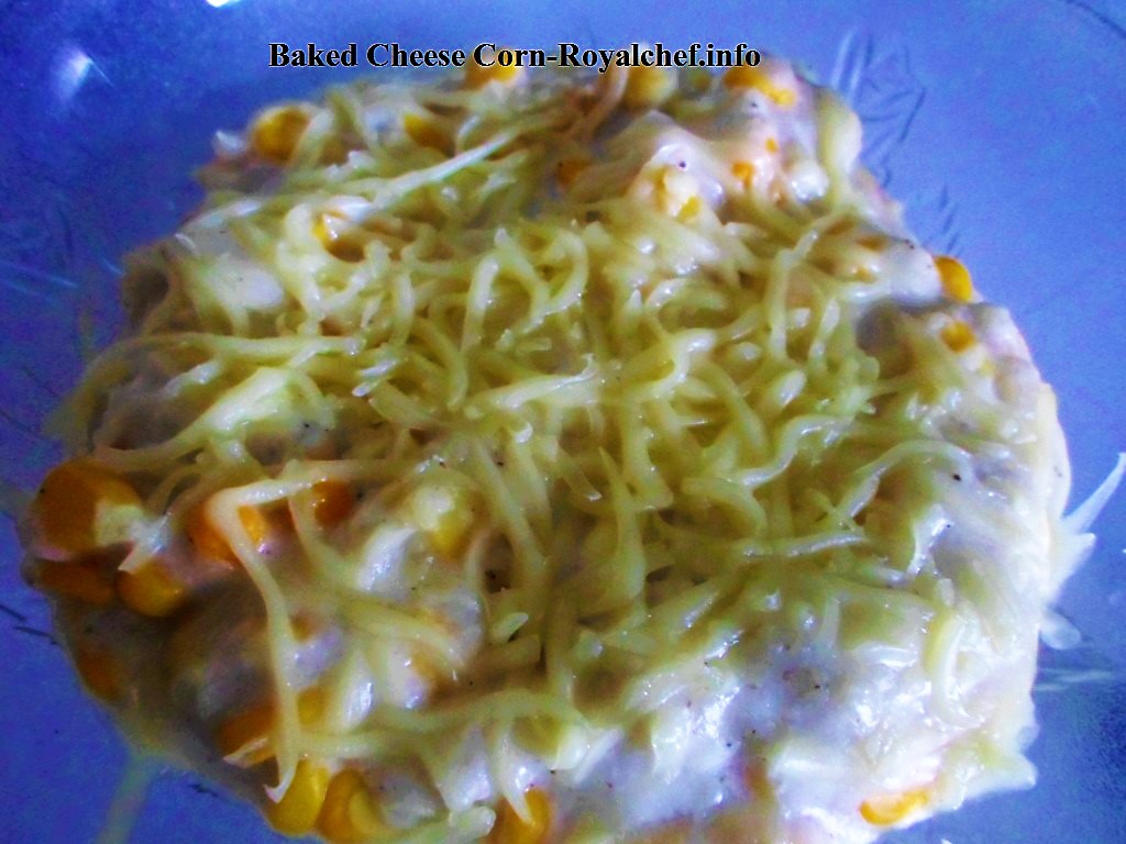 Tasty Baked Cheese Corn