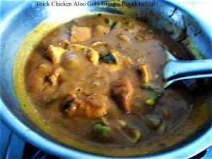 Chicken Cauliflower Potatoes Stew