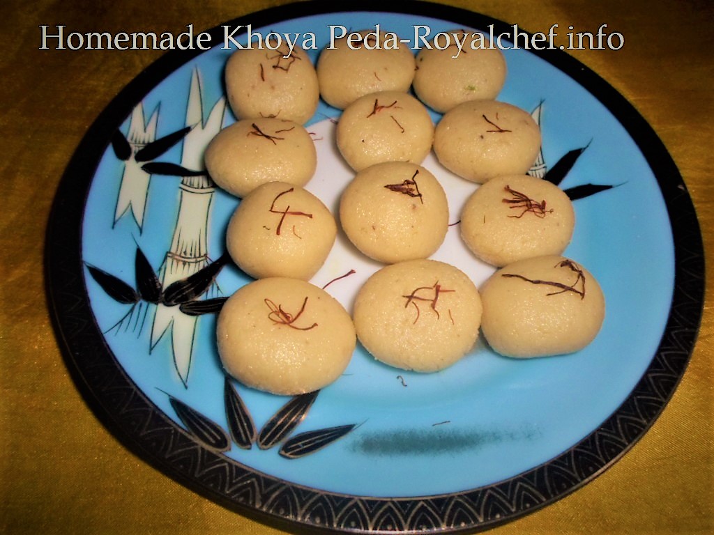 Homemade Khoya Peda