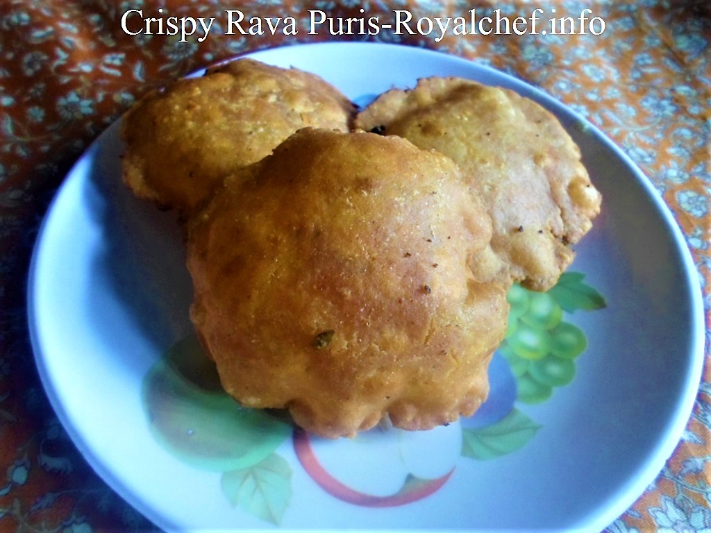 Semolina Pooris