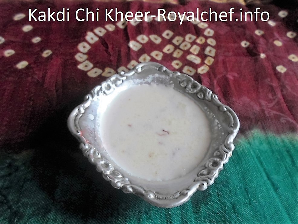 Cucumber Pudding
