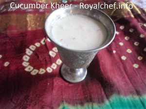 Kakdi Chi Kheer