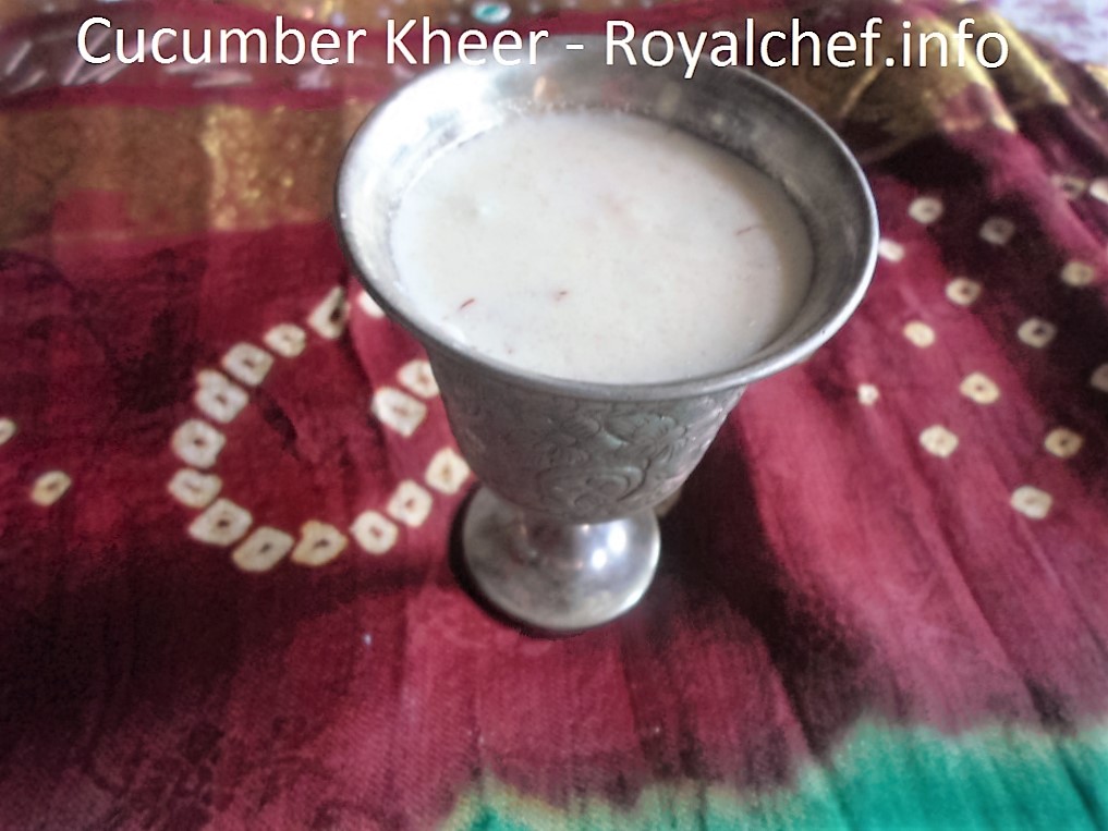 Kakdi Chi Kheer