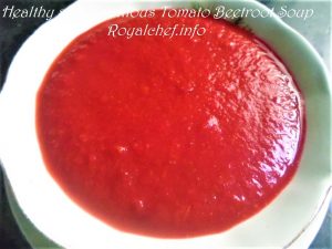  Nutritious Tomato Beetroot Soup