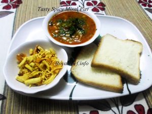  Spicy Misal Pav 