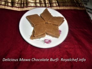  Mawa Chocolate Barfi