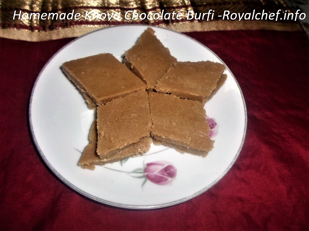 Mawa Chocolate Burfi