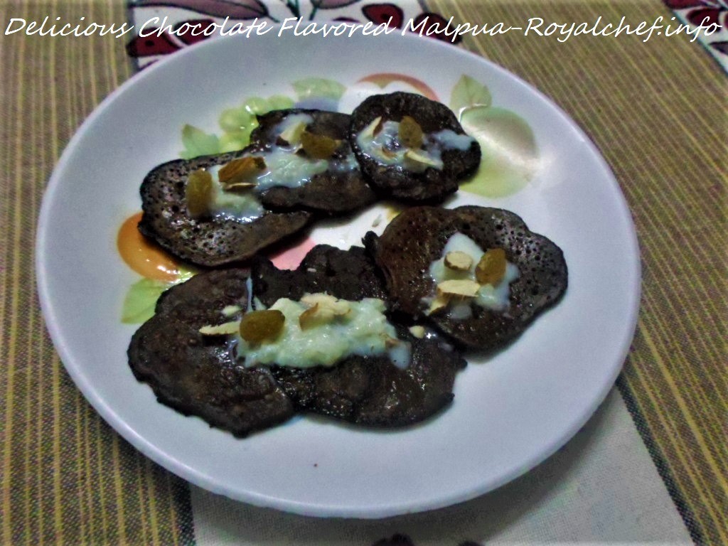 Chocolate Flavored Malpua