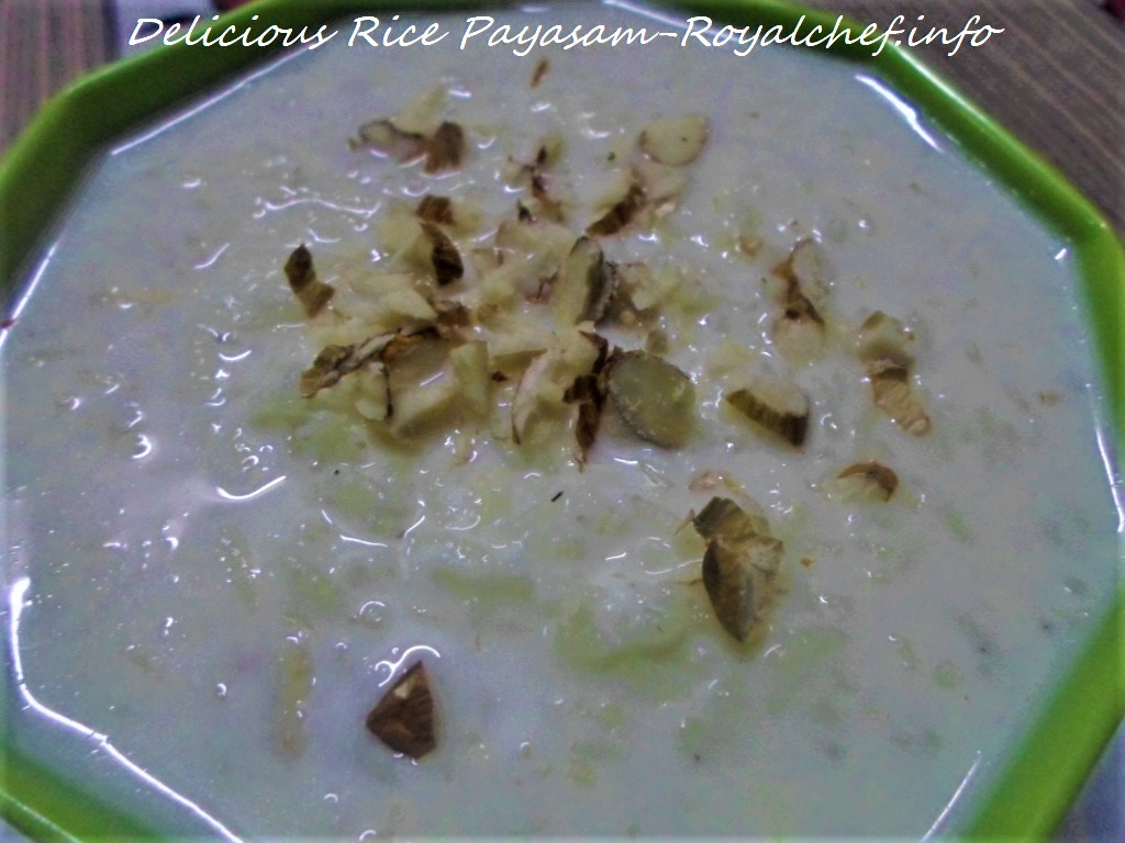 Rice Payasam