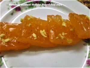 Bombay Badam/Cornflour Halwa