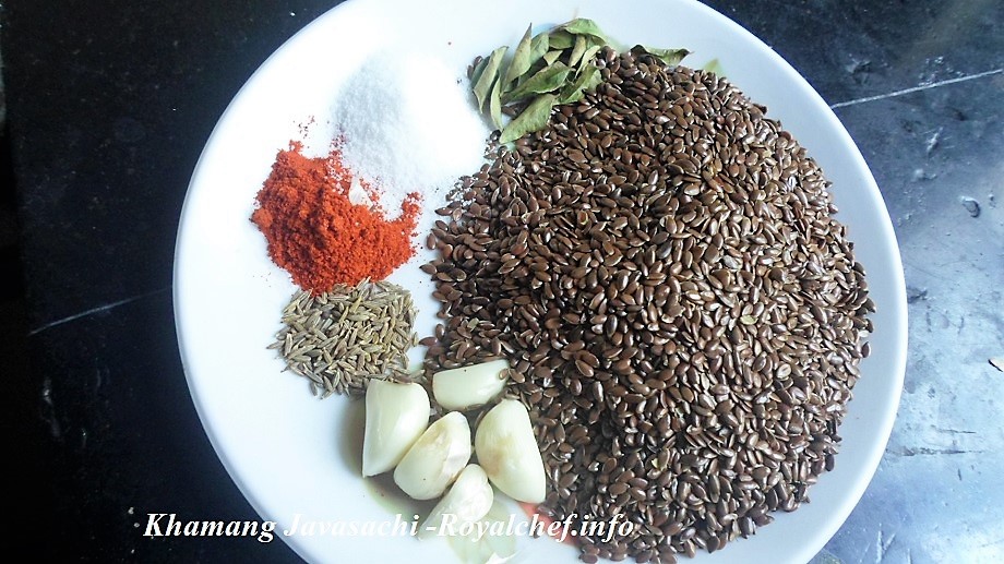 Flax Seeds or Javasachi Chutney