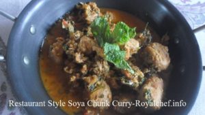 Soya Chunk Curry