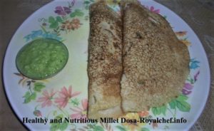 Jowar or Millet Dosa