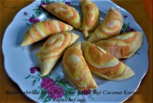  Baked Suji Coconut Karanji