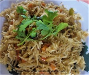 Sevai Biryani