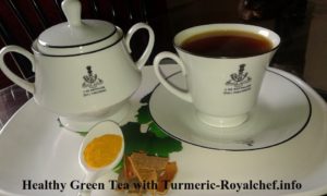 Green Tea with Turmeric