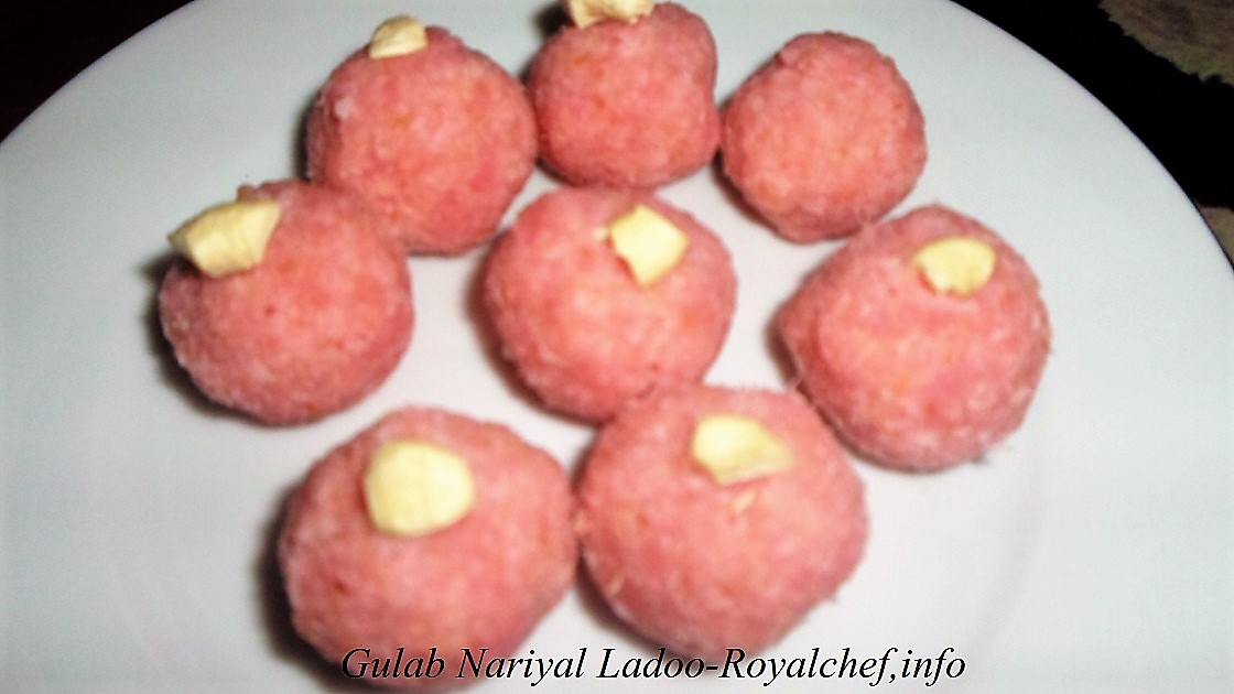 Red Rose Nariyal Ladoo