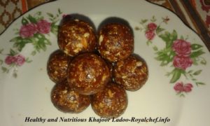 Healthy Dates Ladoo