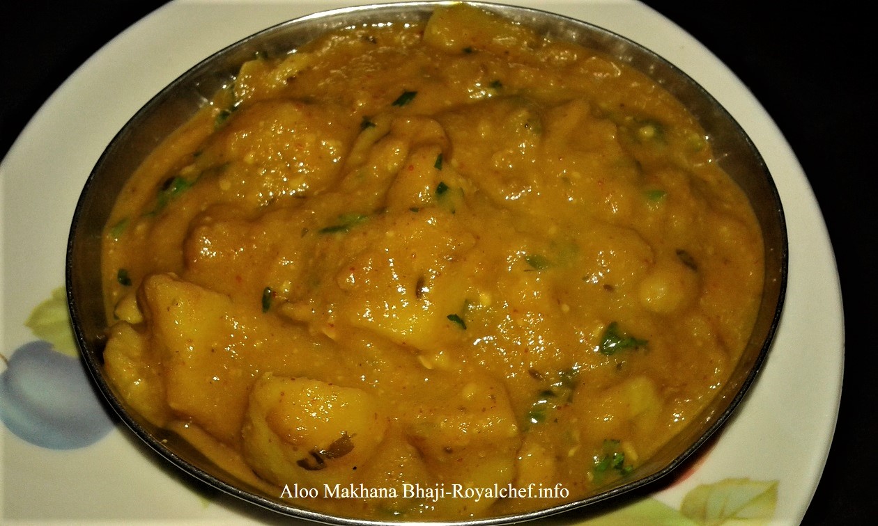 Aloo Makhana Bhaji