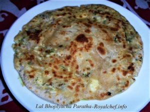 Red Pumpkin Paratha