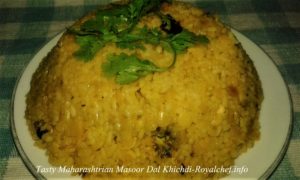 Masoor Dal Khichdi