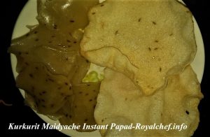 Maidyache Instant Papad