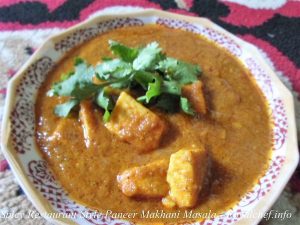  Paneer Makhani Masala