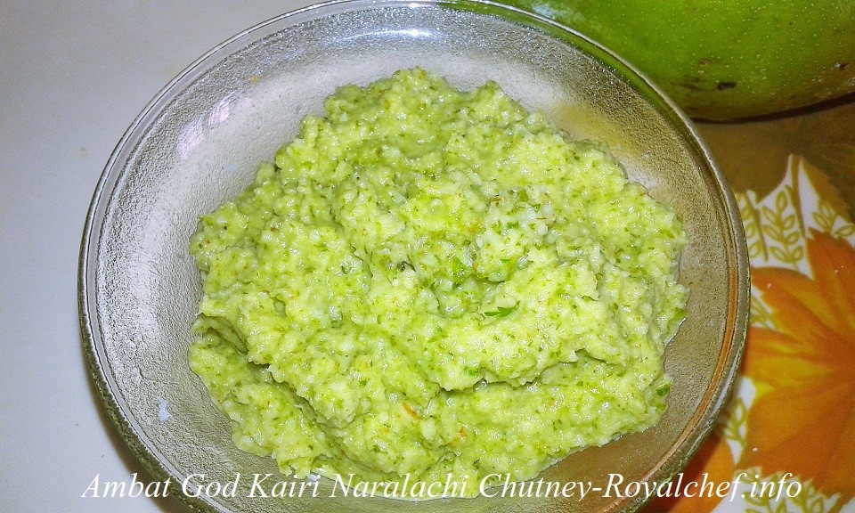 Green Naralachi Chutney