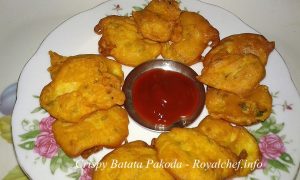 Crispy Potato  Pakoda