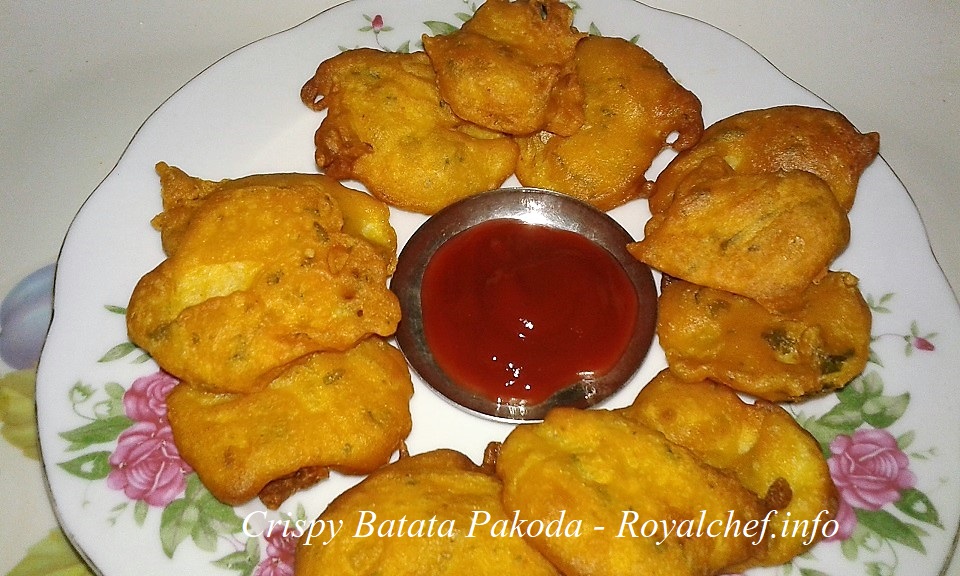 Crispy Potato Pakoda