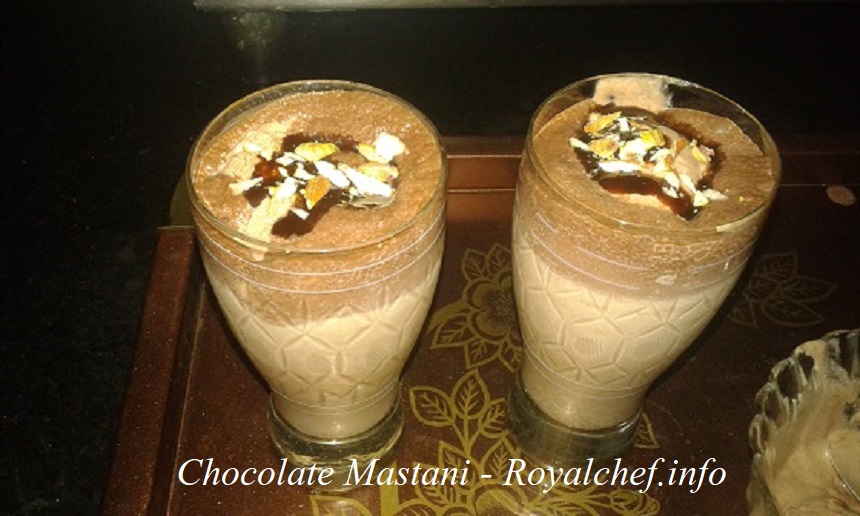 chocolate mastani ice cream