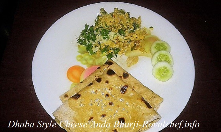 Dhaba Style Cheese Egg Bhurji