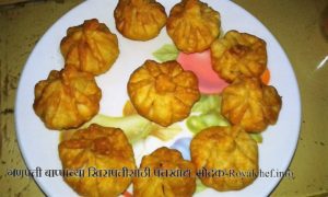 Fried Modak for Ganpati Festival Khirapat