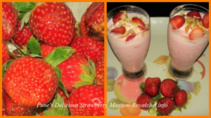 Strawberry Mastani from Pune