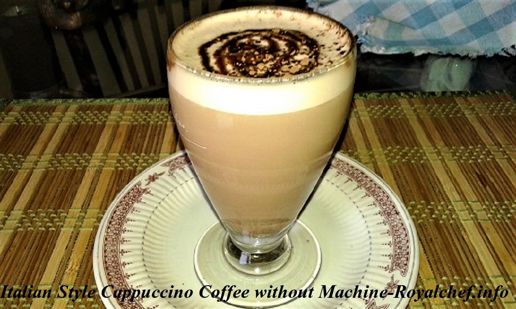 Cappuccino Coffee without Machine