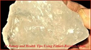 Beauty and Health Tips Using Fitkari