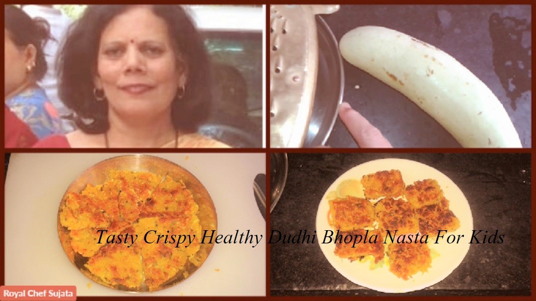 Tasty Crispy Healthy Dudhi Bhopla Nasta For Kids
