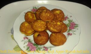 Soft Delicious Sweet Kesari Mango Suji Appe 