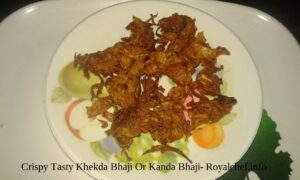 Crispy Tasty Khekda Bhaji Or Kanda Bhaji 