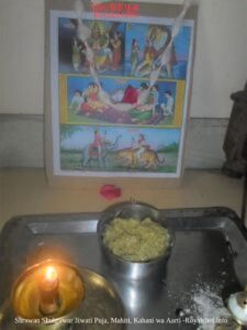 Shrawan Shukrawar Jiwati Puja, Mahiti, Aarti 