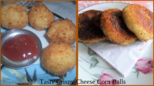 Tasty Crispy Cheese Corn Balls 