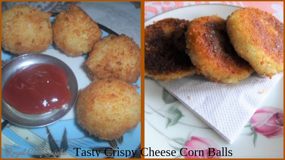 Tasty Crispy Cheese Corn Balls