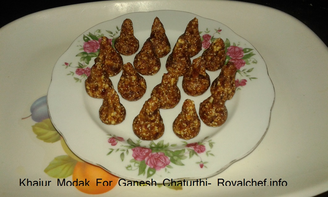 Khajur Modak For Ganesh Chaturthi