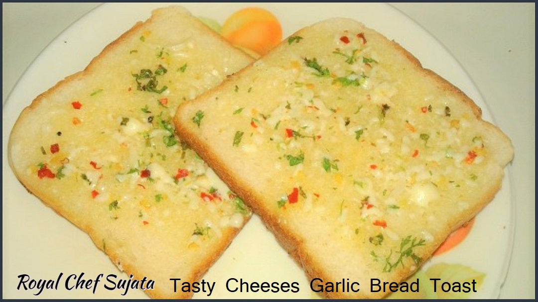 Tasty Cheeses Garlic Bread Toast