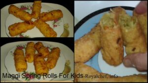 Maggi Spring Rolls For Kids 