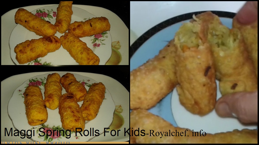 Maggi Spring Rolls For Kids