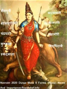 Navratri 2020 Durga Mata 9 Forms (Roop) Name And Importance