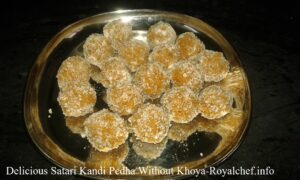 Delicious Kandi Pedha Recipe 