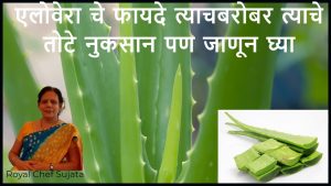 Advantage and disadvantage of Aloe vera