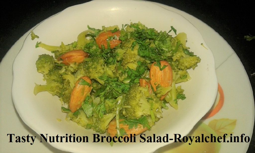 Healthy Broccoli Salad Recipe In Marathi Royal Chef Sujata